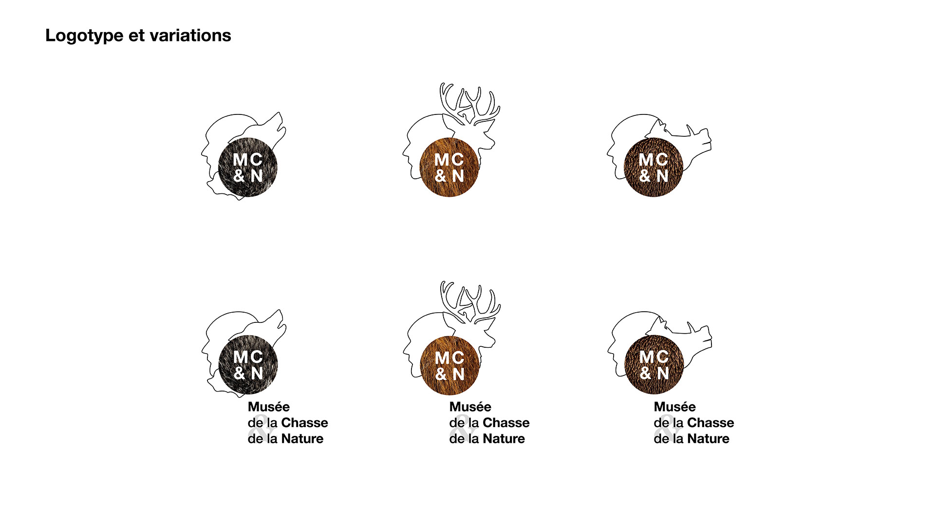 Image du projet de la refonte graphique du musée de la chasse et de la nature