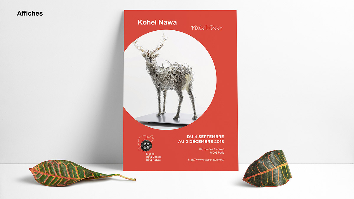 Image du projet de la refonte graphique du musée de la chasse et de la nature