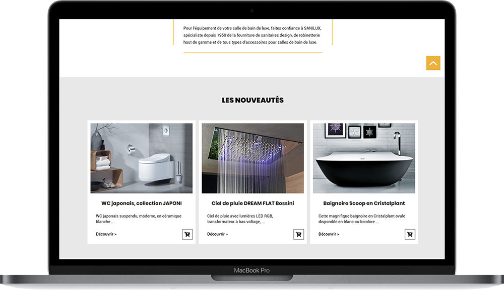 Image de la maquette du projet Sanilux